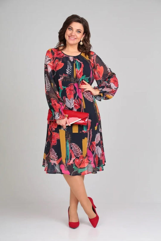 Celeste™ Rochie florală la modă nouă