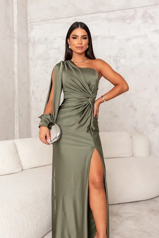 Lucia™ Rochie Valentina din satin