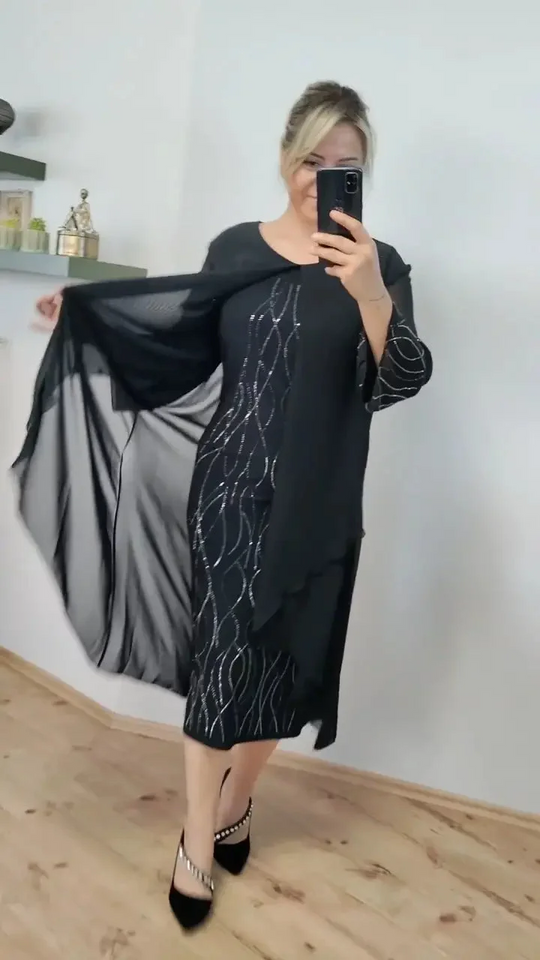 Moda™ Rochie la modă din șifon