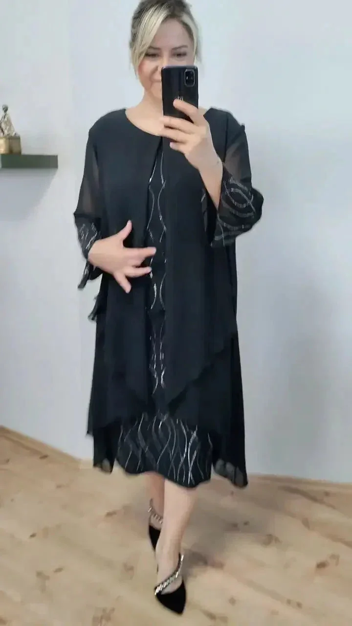 Moda™ Rochie la modă din șifon