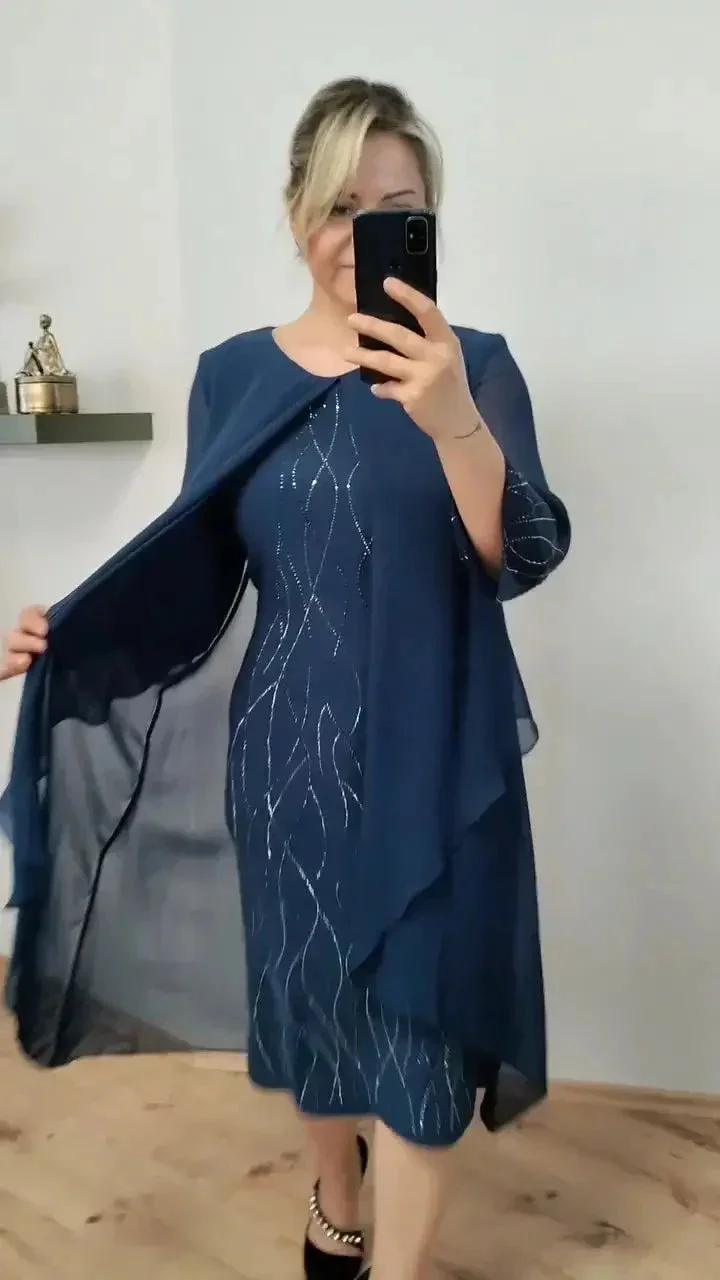 Moda™ Rochie la modă din șifon