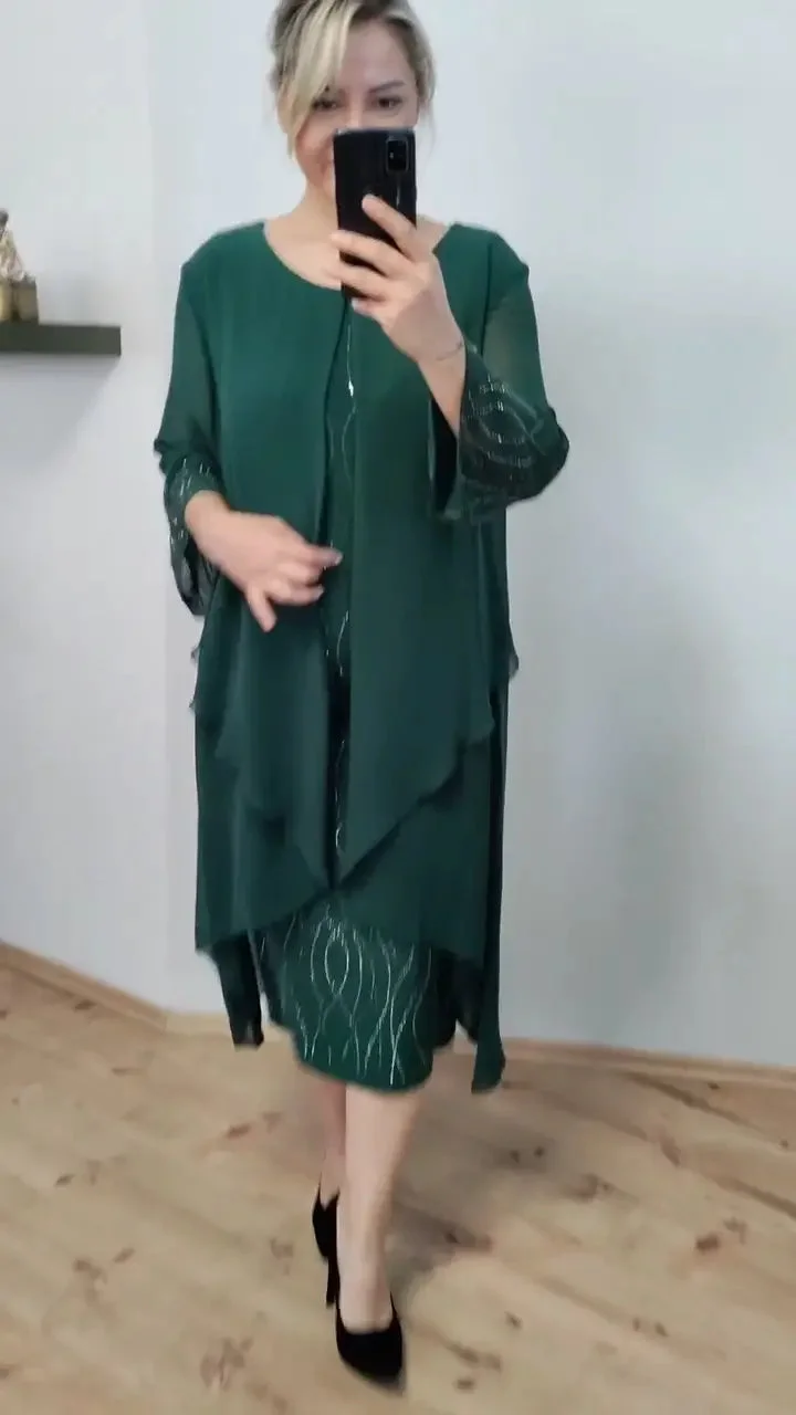 Moda™ Rochie la modă din șifon