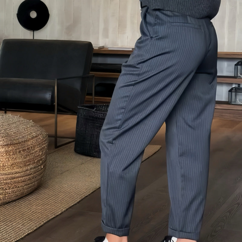 Eleganța lui Louis™ Pantaloni de costum croit