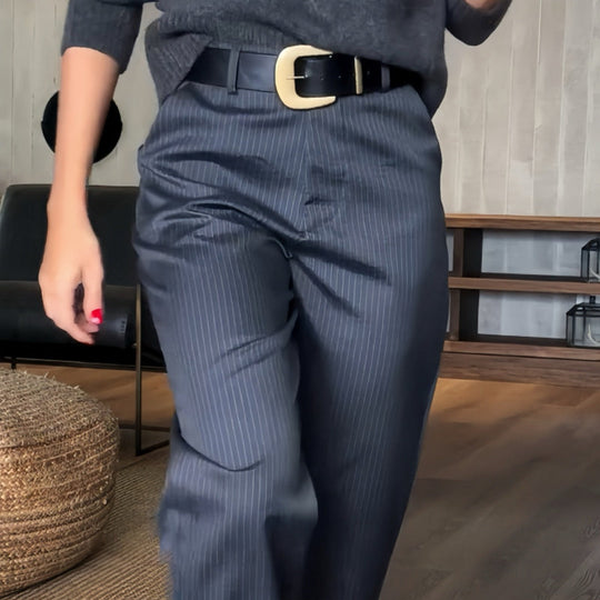 Eleganța lui Louis™ Pantaloni de costum croit